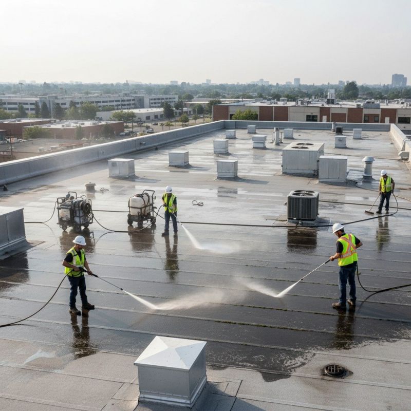 Commercial Roof Cleaning