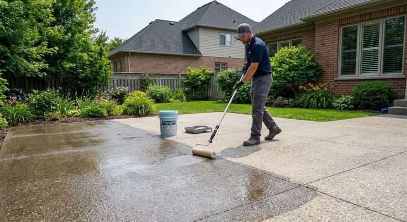 Concrete Patio Sealing in Redmond, WA