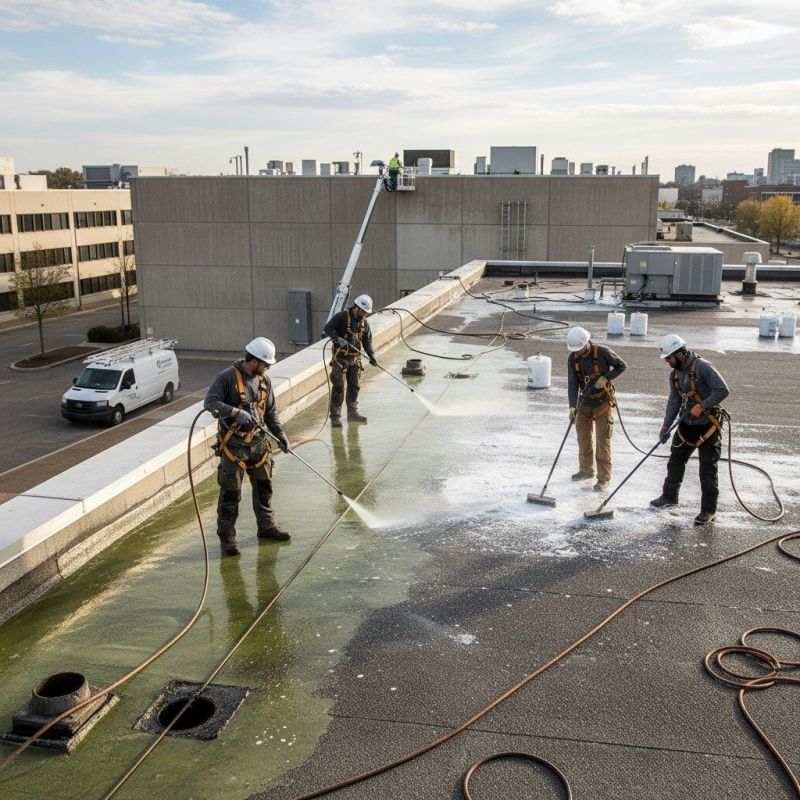 Commercial Roof Cleaning