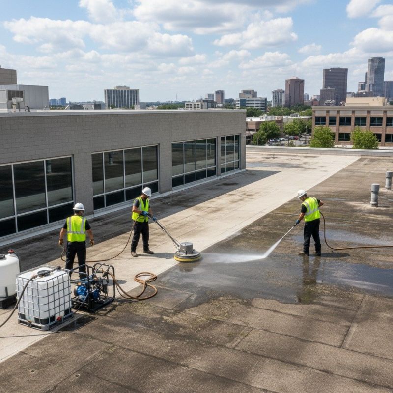 Commercial Roof Cleaning