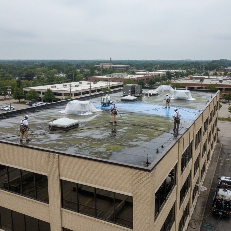 Commercial Roof Cleaning