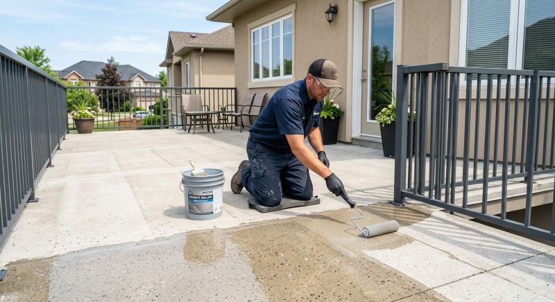 Sidewalk Concrete Sealing in Redmond, WA